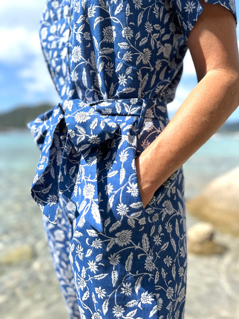 Robe CELIA bleu (disponible taille 0 et 3)