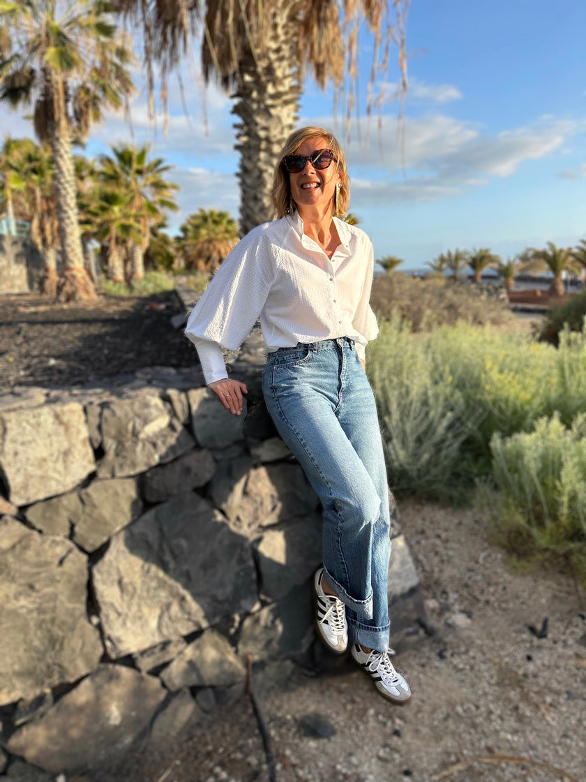 Blouse Constance blanc (épuisé)