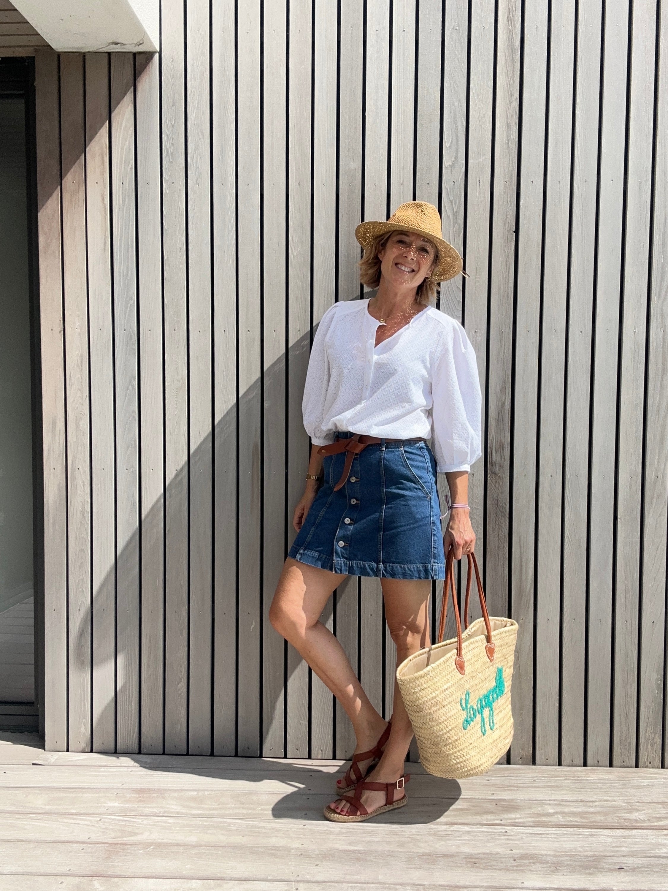 Blouse ELEN broderie anglaise blanche