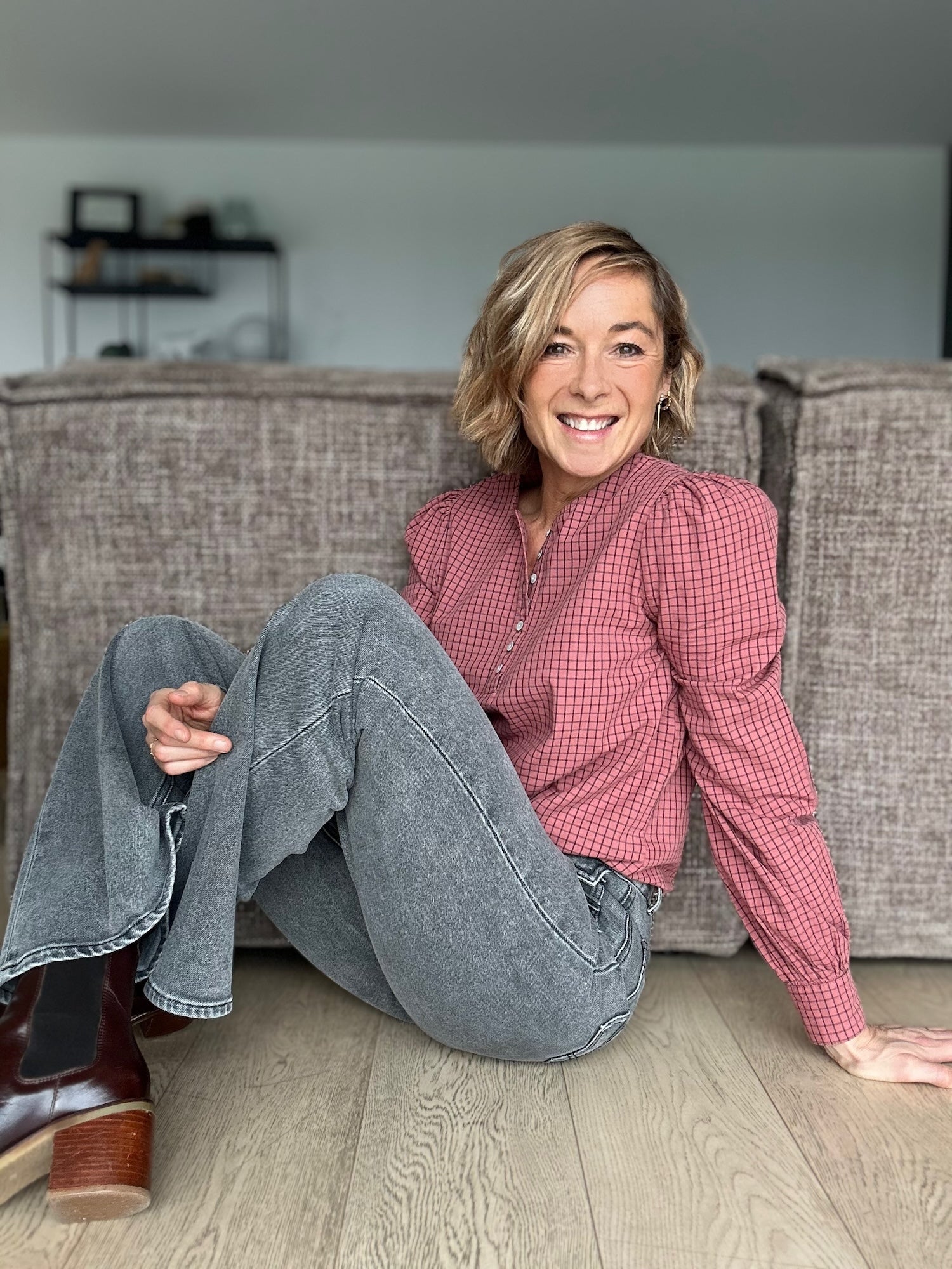 Blouse Lior blush (épuisée)