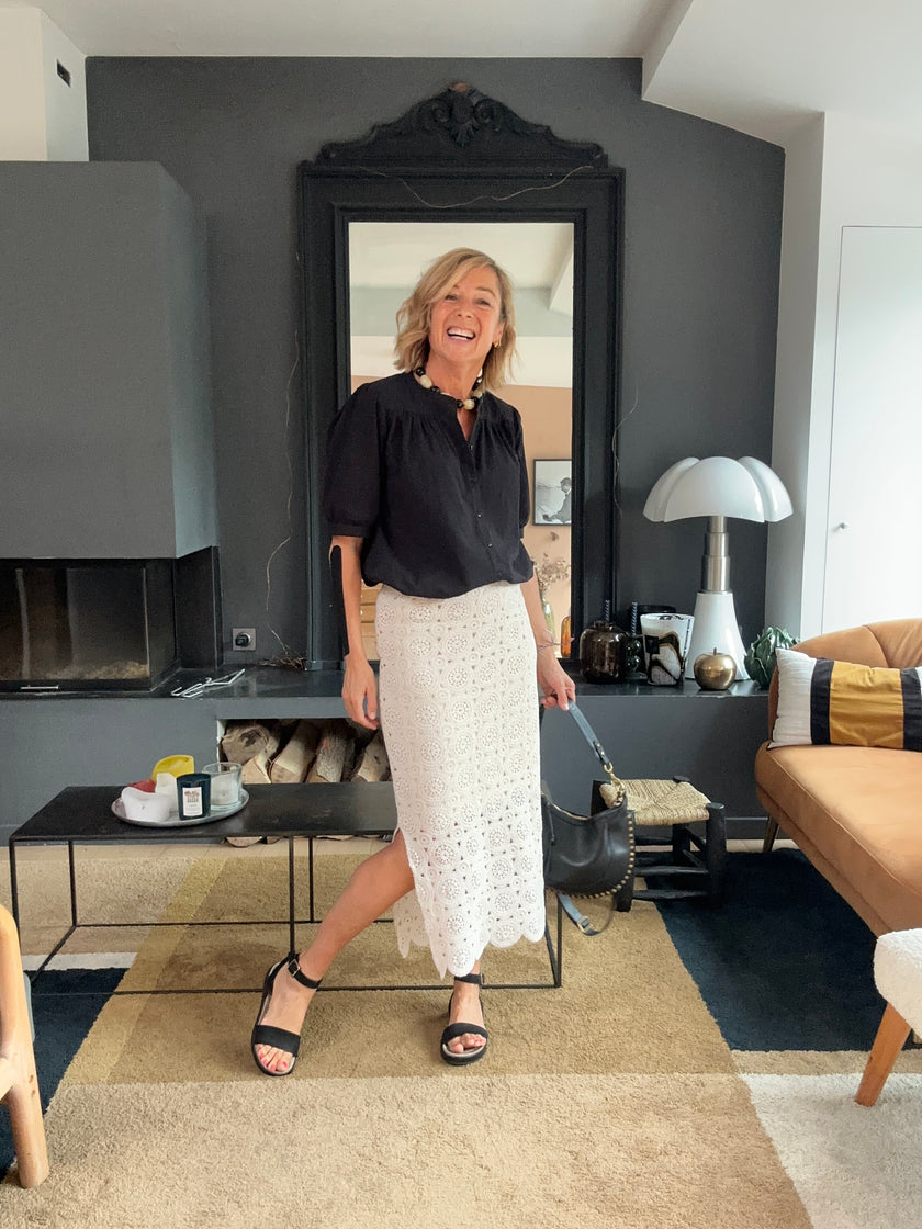 Blouse Ambrine noire (épuisée)