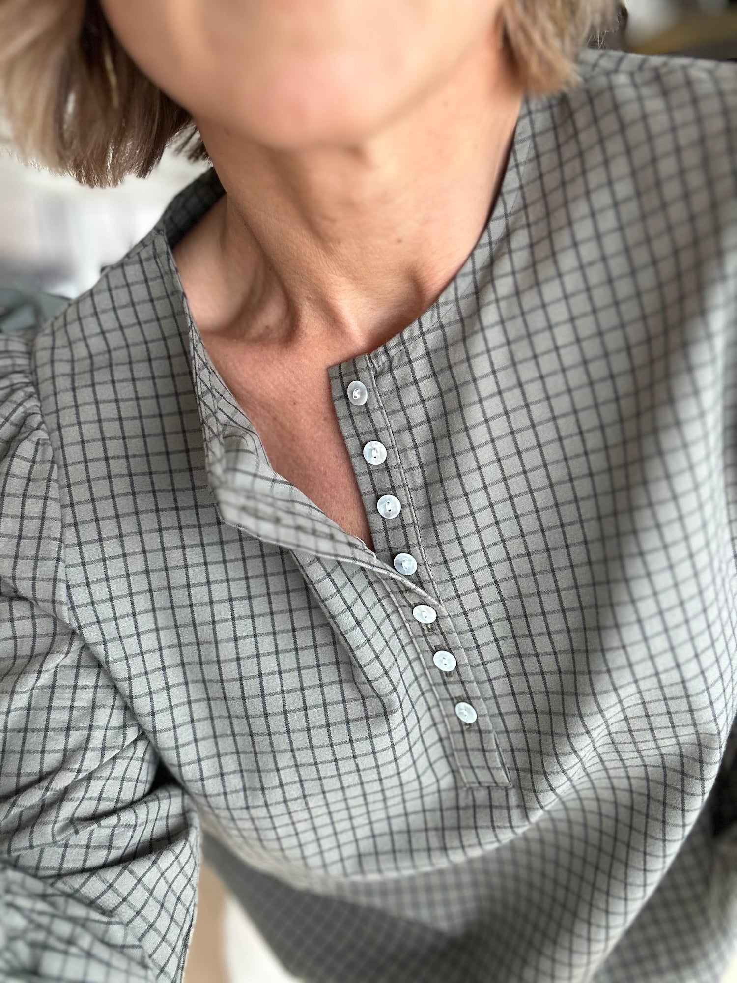 Blouse Lior kaki (épuisée)