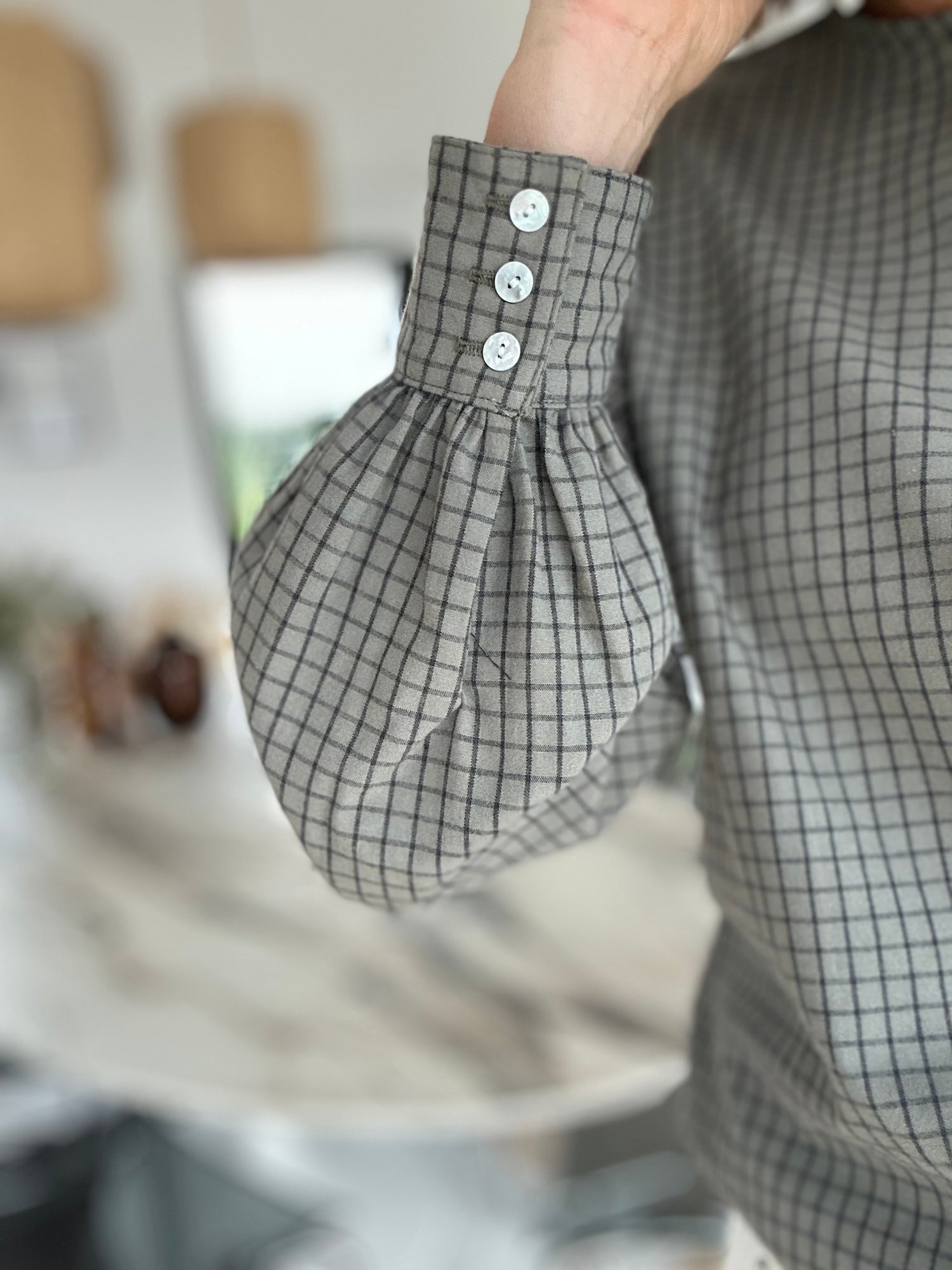 Blouse Lior kaki (épuisée)