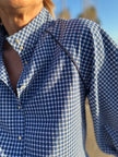 Blouse Constance carreaux bleus (épuisée)