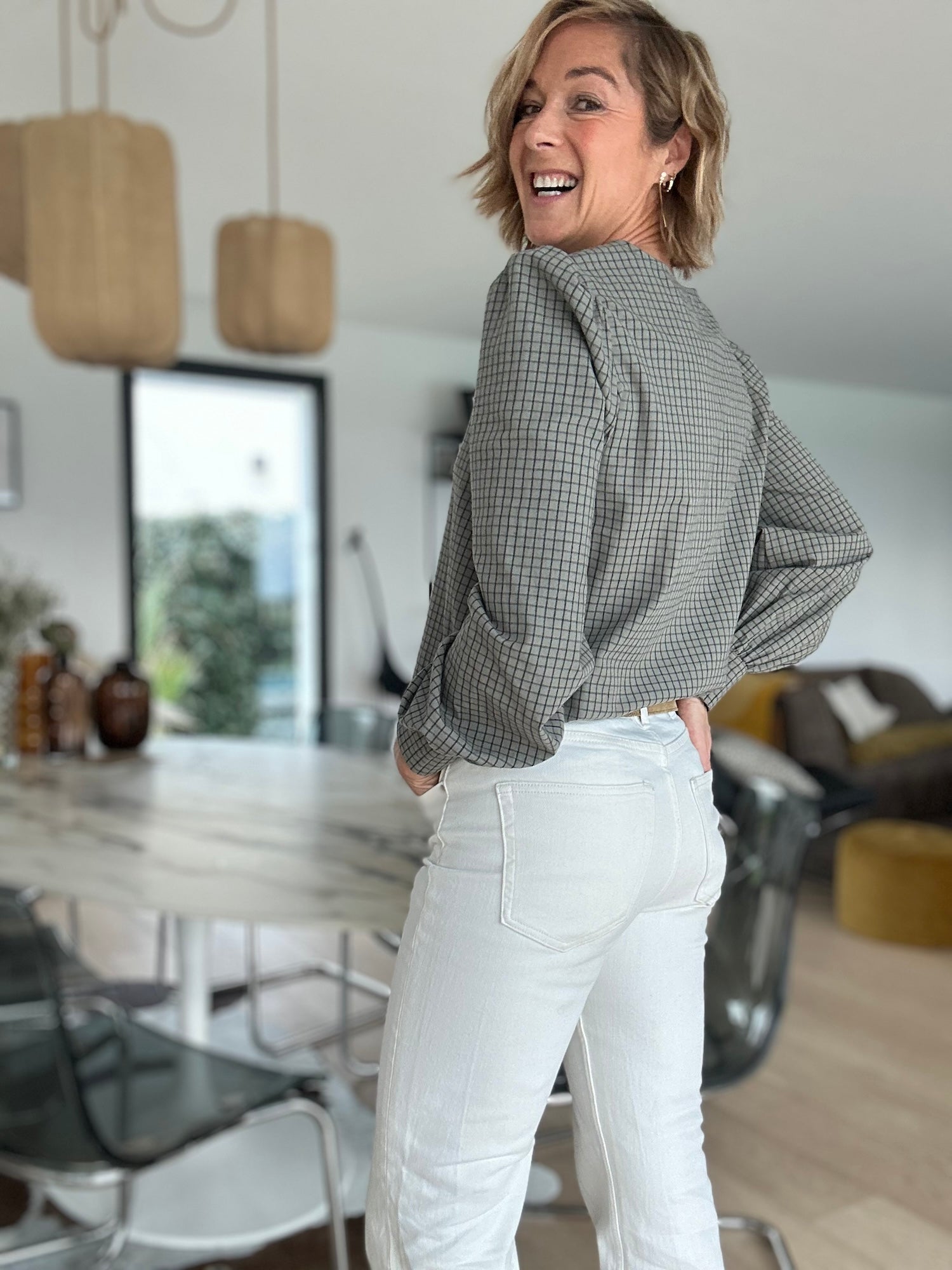 Blouse Lior kaki (épuisée)