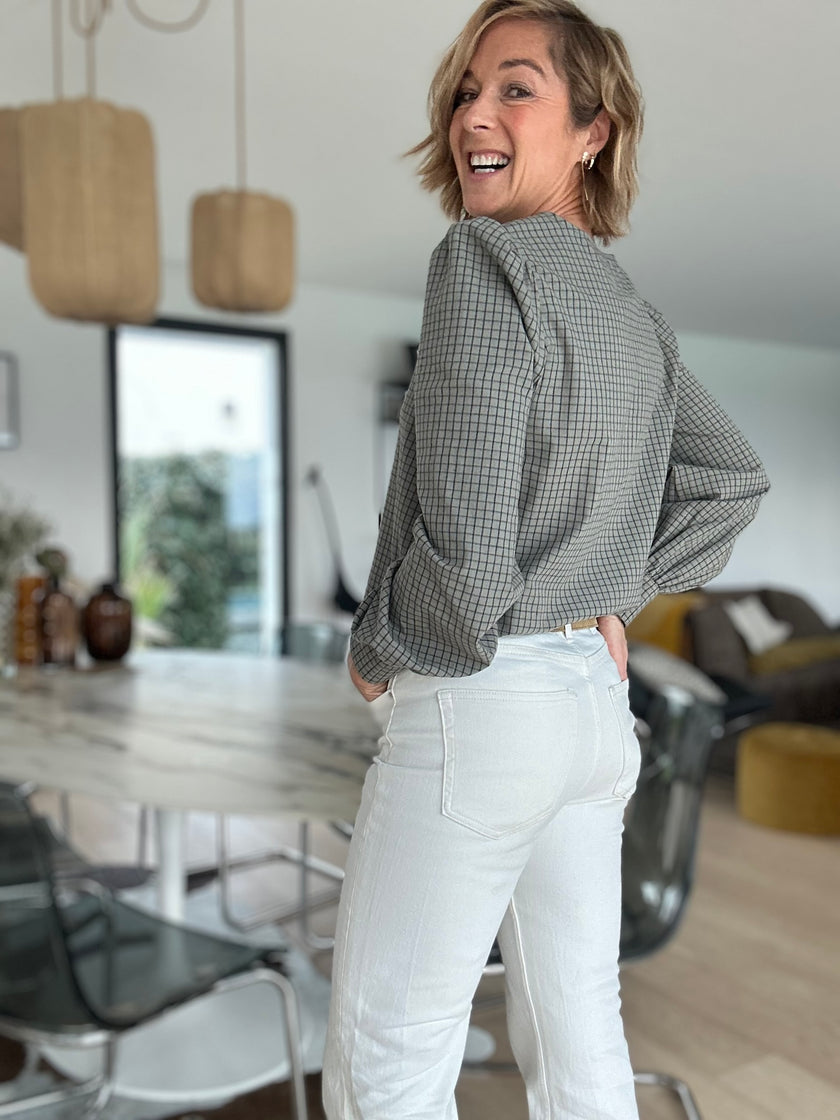 Blouse Lior kaki (épuisée)