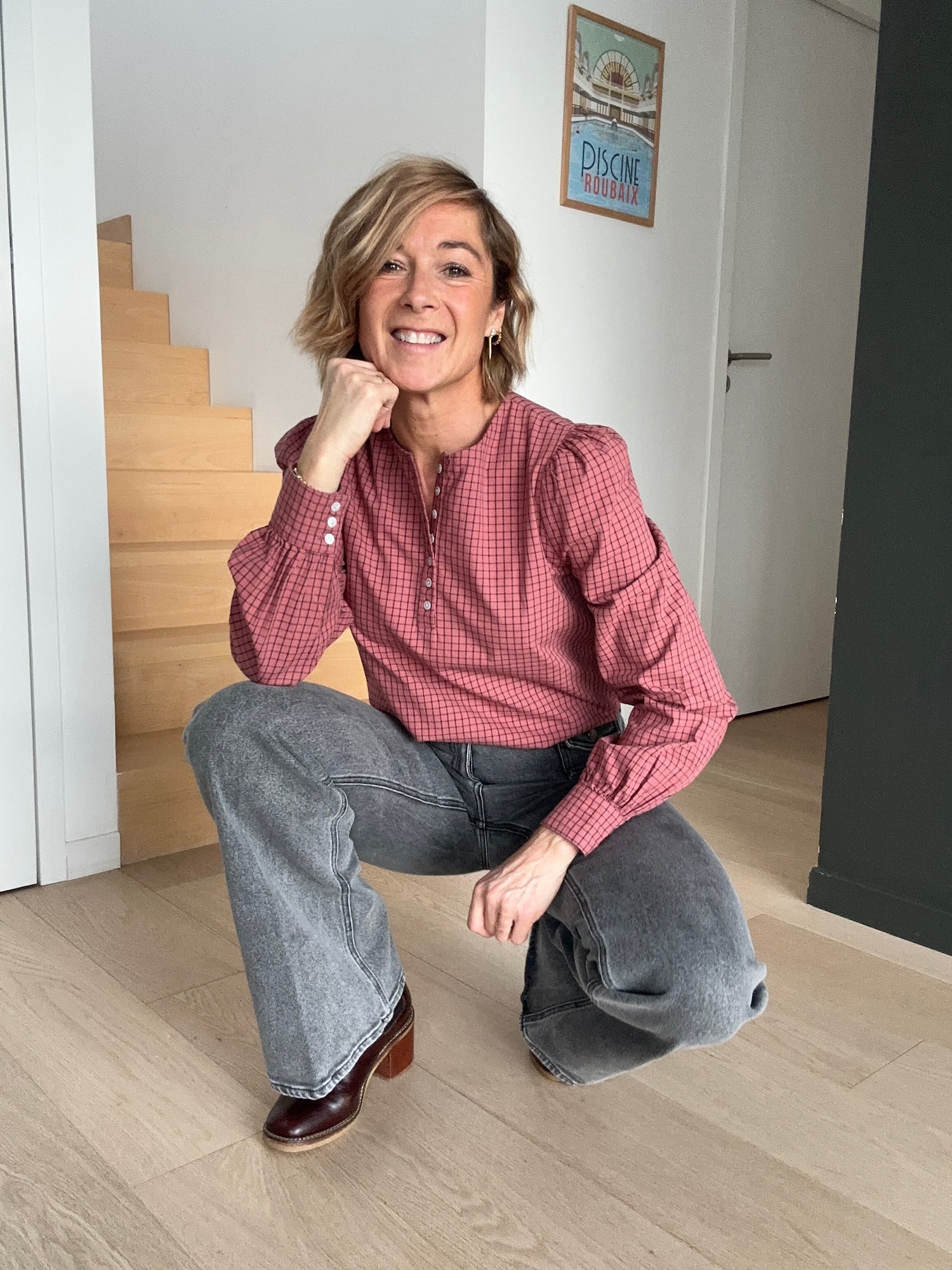 Blouse Lior blush (épuisée)