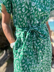 Robe CELIA vert (disponible taille 0, 2 et 3)