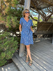 Robe CELIA bleu (disponible taille 0 et 3)