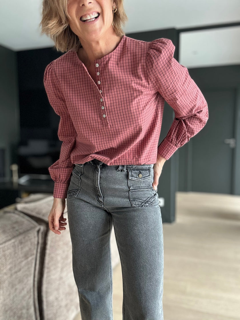 Blouse Lior blush (épuisée)