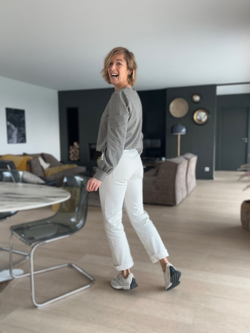 Blouse Lior kaki (épuisée)