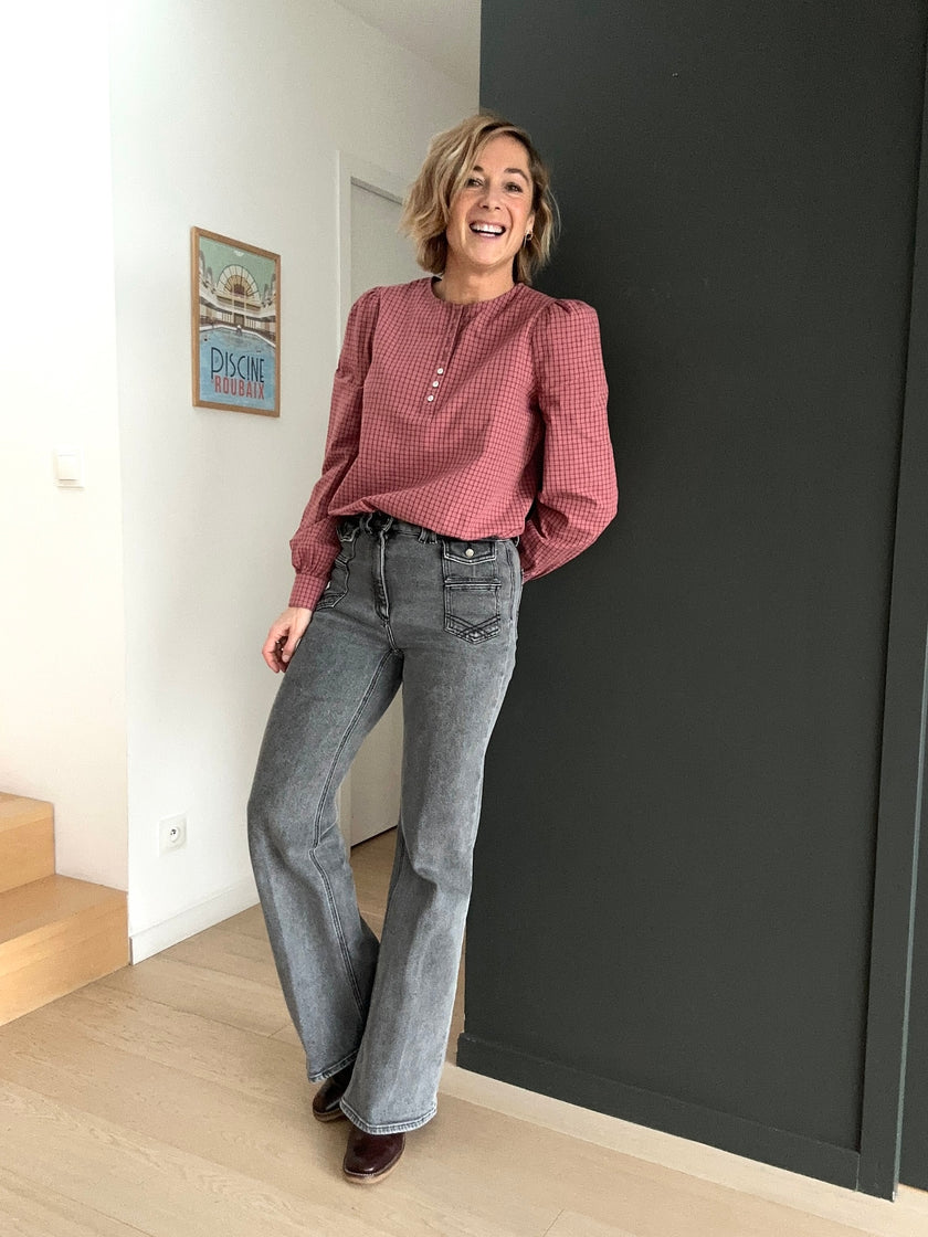 Blouse Lior blush (épuisée)