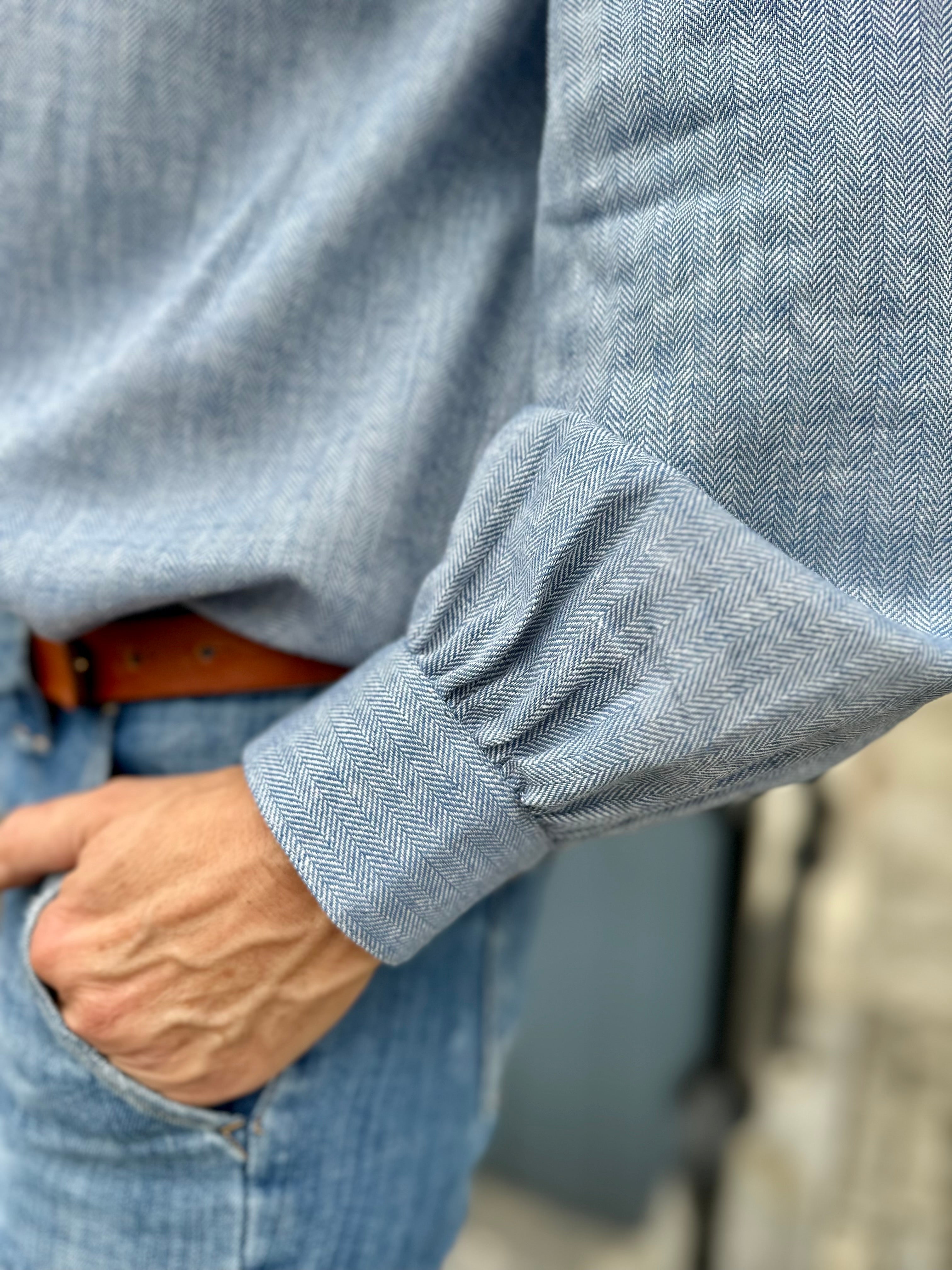 Blouse Ambrine bleu ciel (épuisée)