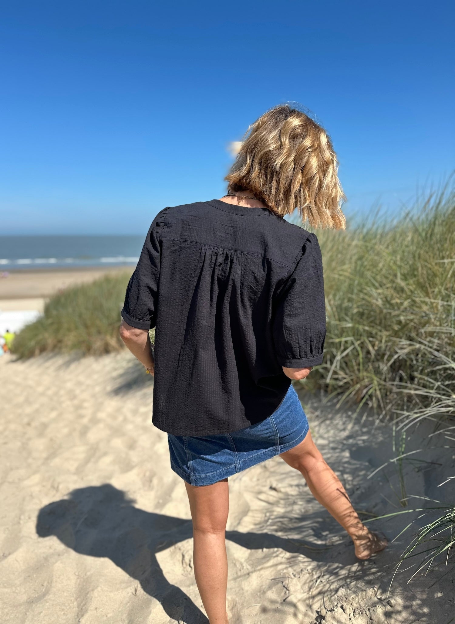 Blouse Ambrine noire (épuisée)