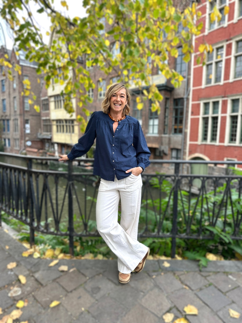 Blouse Ambrine marine