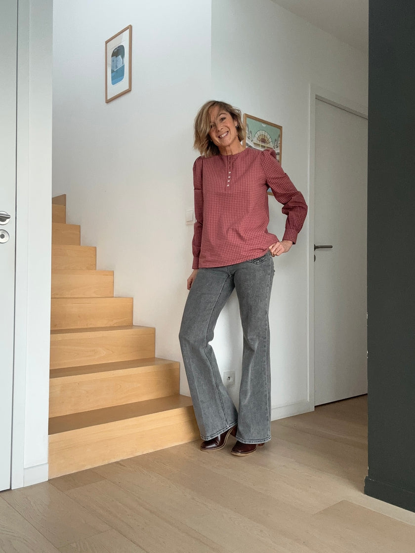 Blouse Lior blush (épuisée)