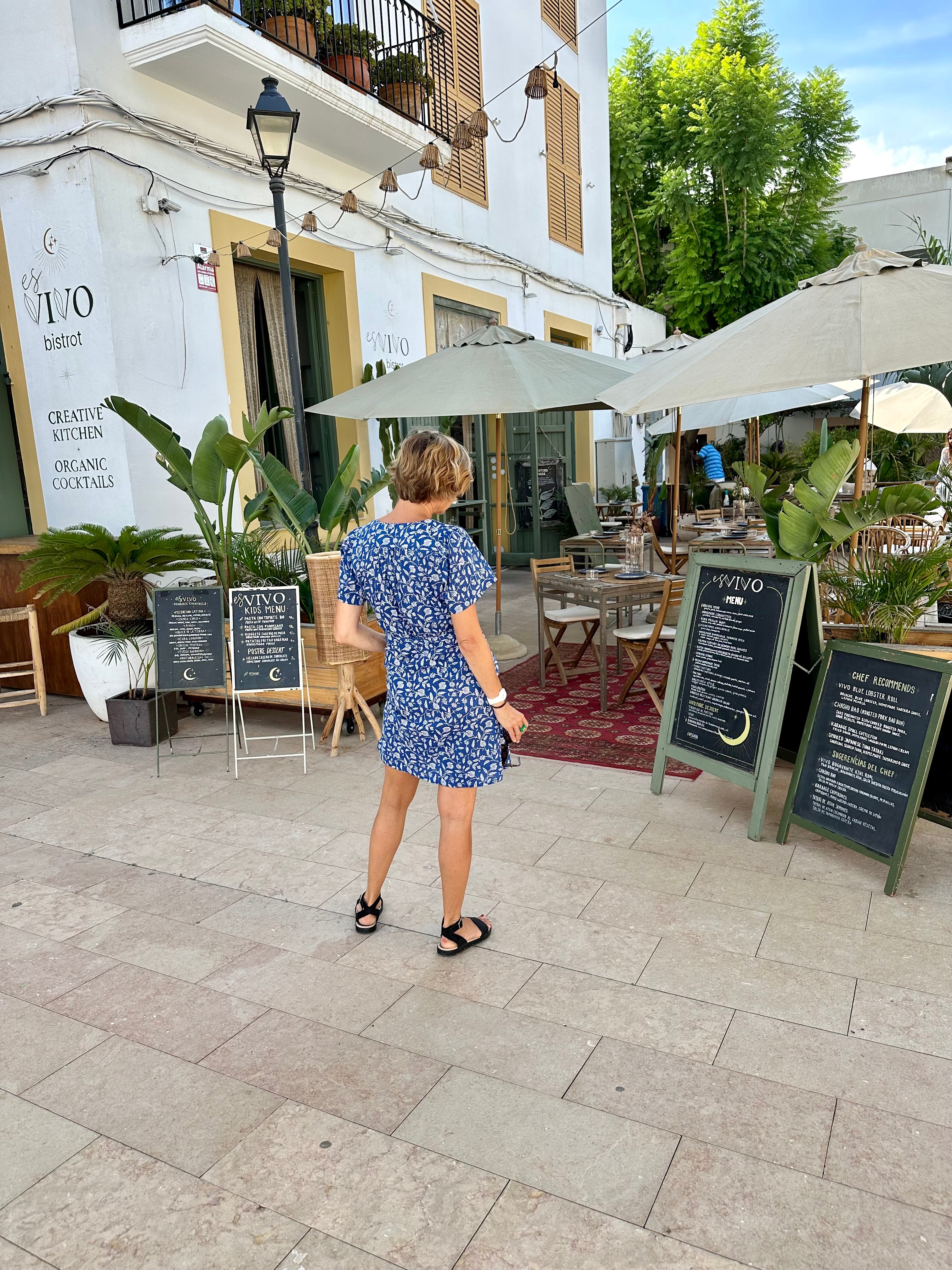 Robe CELIA bleu (disponible taille 0 et 3)