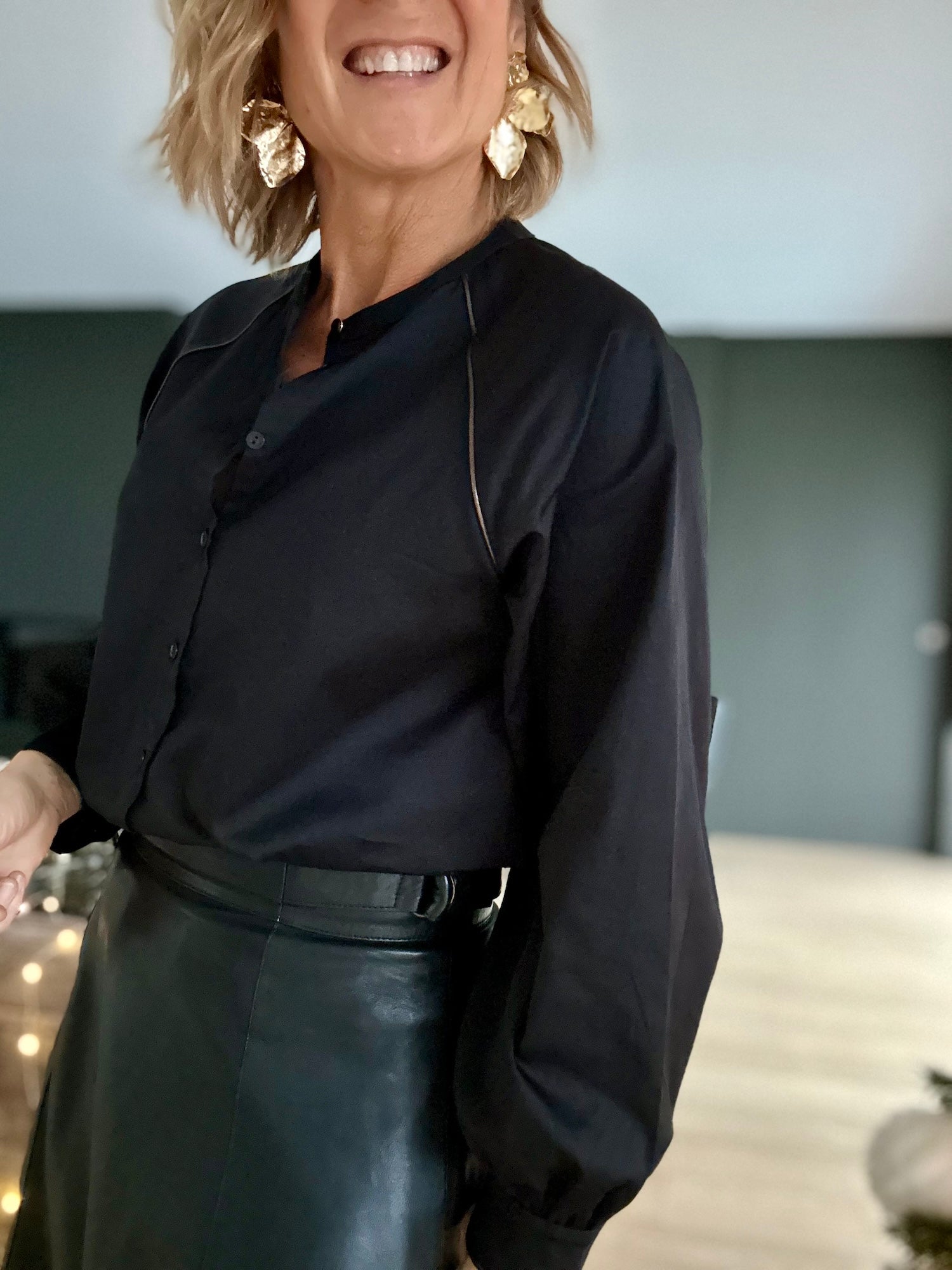 Blouse HORTENSE noir