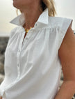 Blouse Soline blanc cassé (disponible taille 3 et 4)