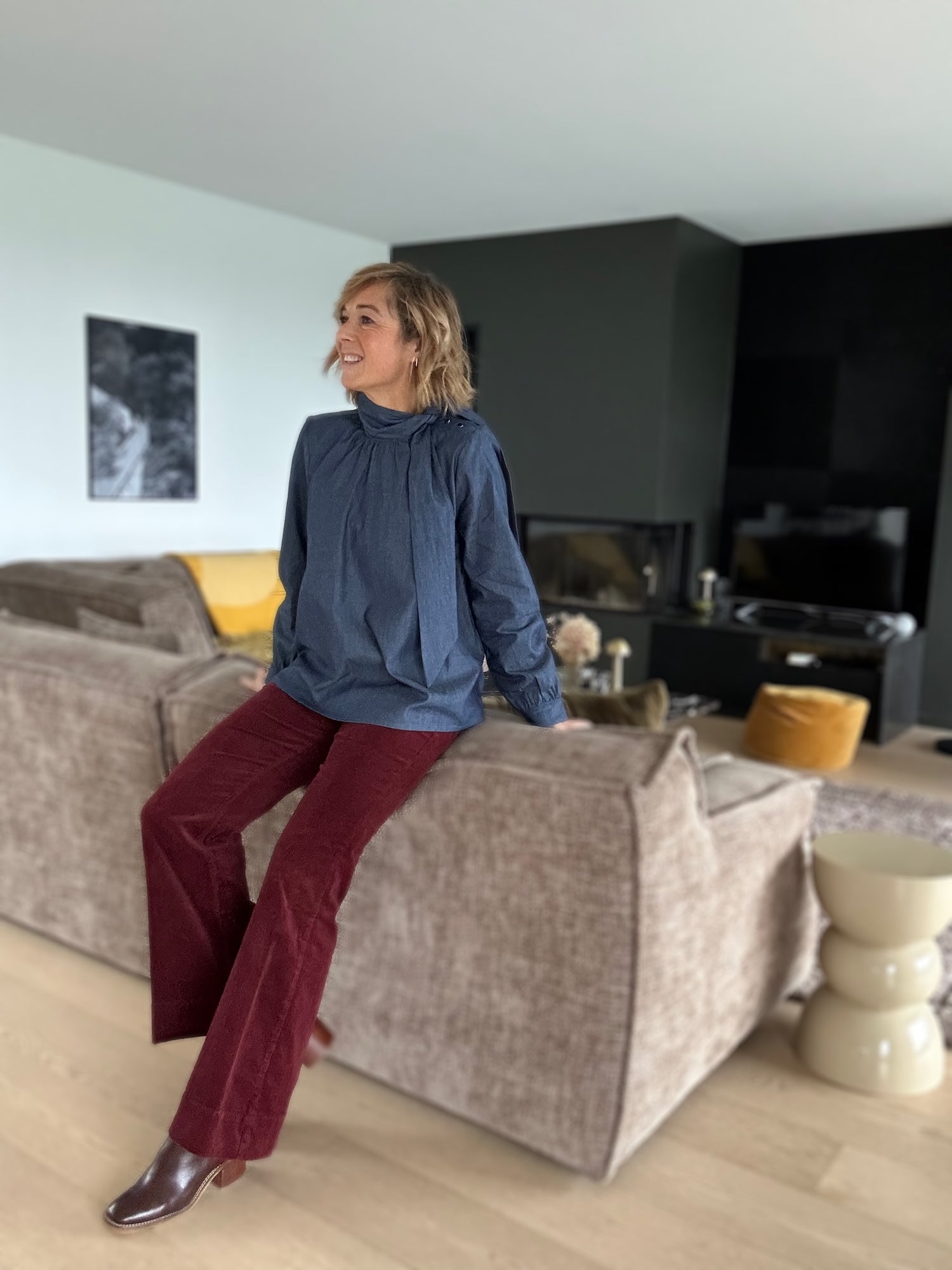 Blouse Augustine denim