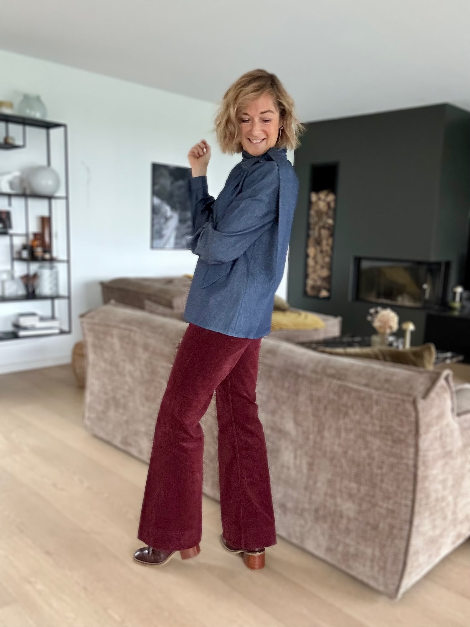 Blouse Augustine denim