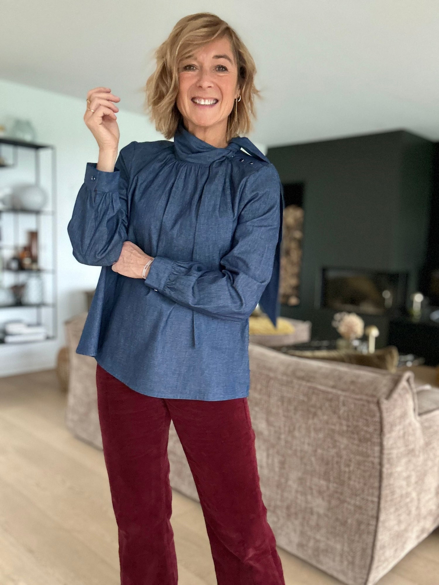 Blouse Augustine denim