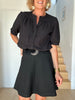 Blouse Ambrine broderie anglaise noire (épuisée)