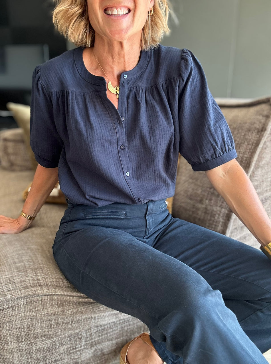 Blouse Ambrine marine