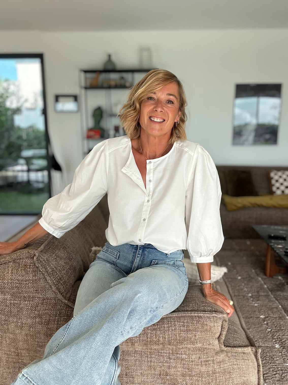 Blouse ELEN écru
