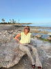 Blouse Soline jaune beurre