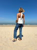 Top dos nu ROMY blanc cassé (disponible taille 0, 3 et 4)