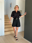 Blouse Ambrine broderie anglaise noire (épuisée)