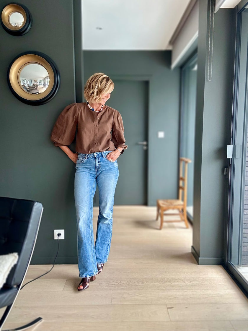 Blouse ELEN cappuccino