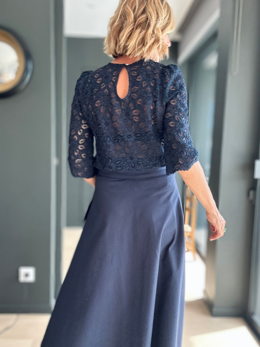 Blouse Ornella marine