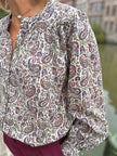 Blouse Ambrine imprimé cachemire