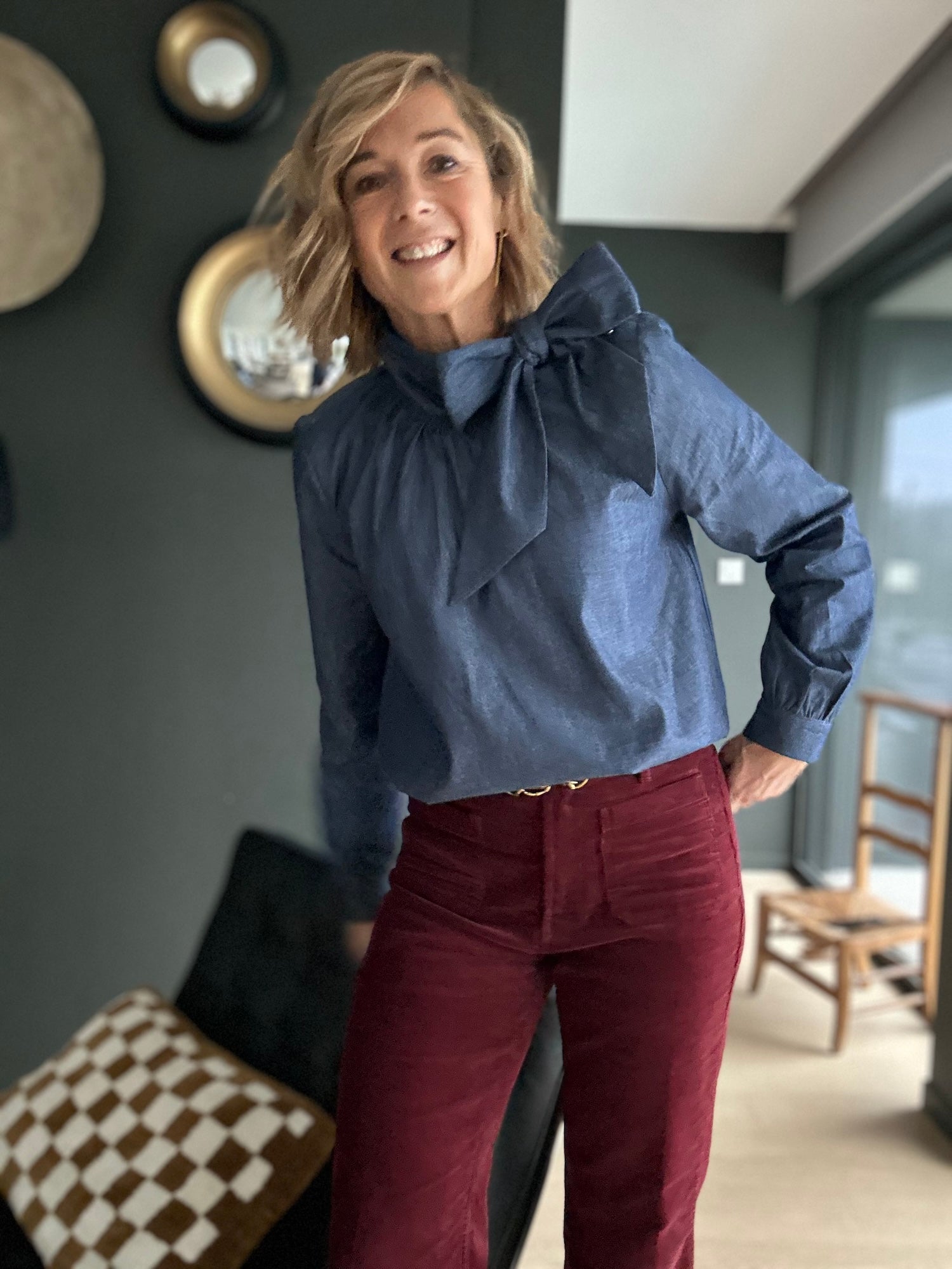 Blouse Augustine denim