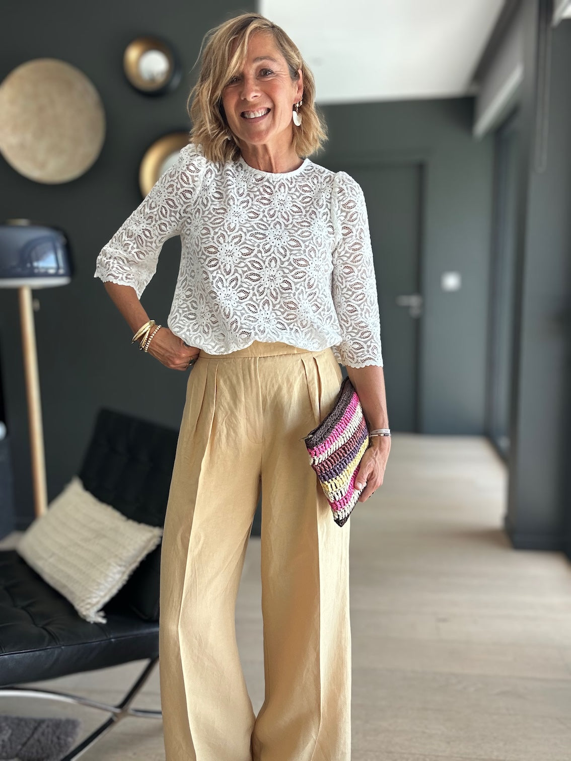 Blouse Ornella ivoire (disponible taille 0)