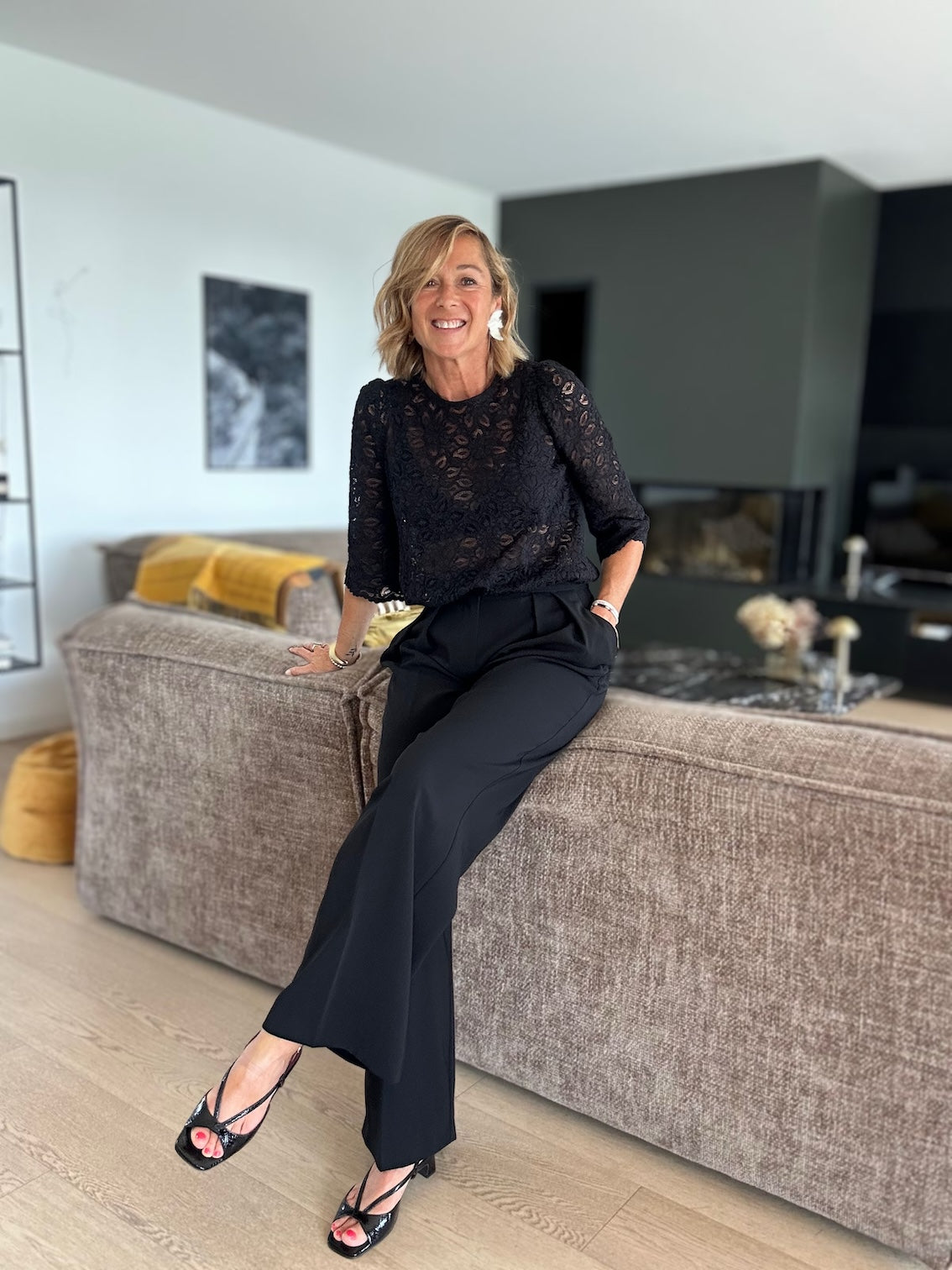 Blouse Ornella noire