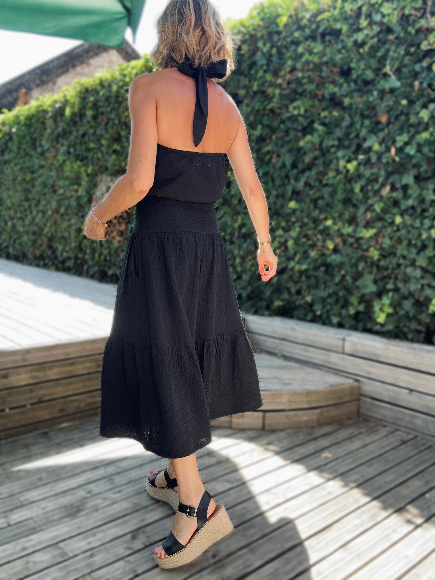 Top dos nu ROMY noir (épuisé, revient le 19 août)