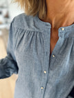Blouse Ambrine bleu ciel (épuisée)