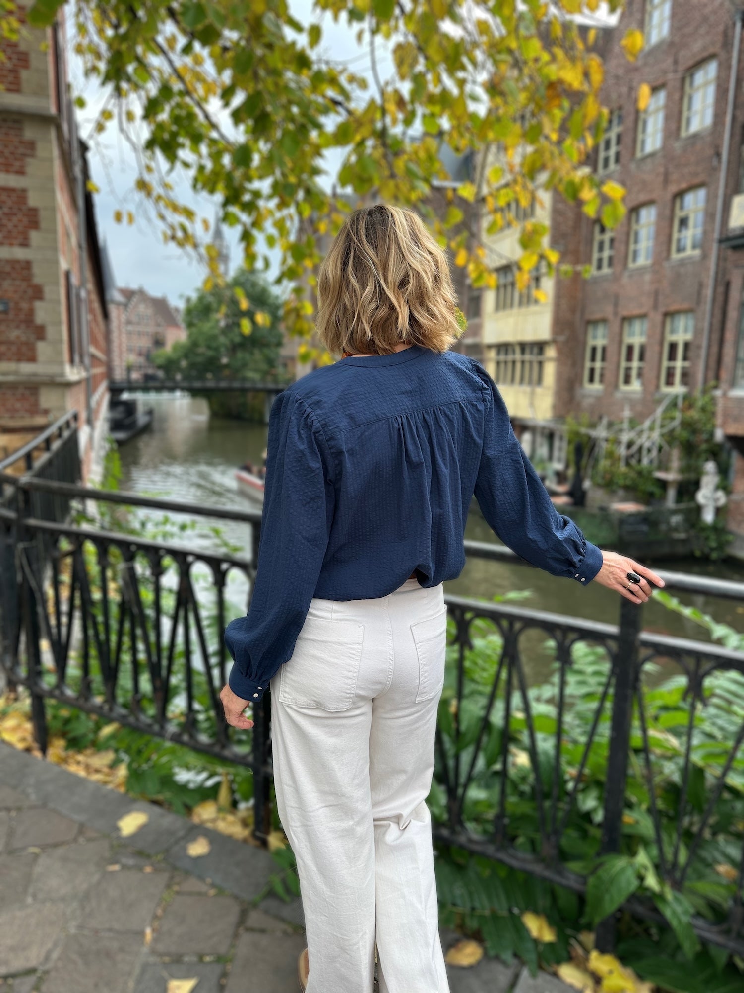 Blouse Ambrine marine