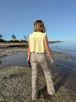Blouse Soline jaune beurre