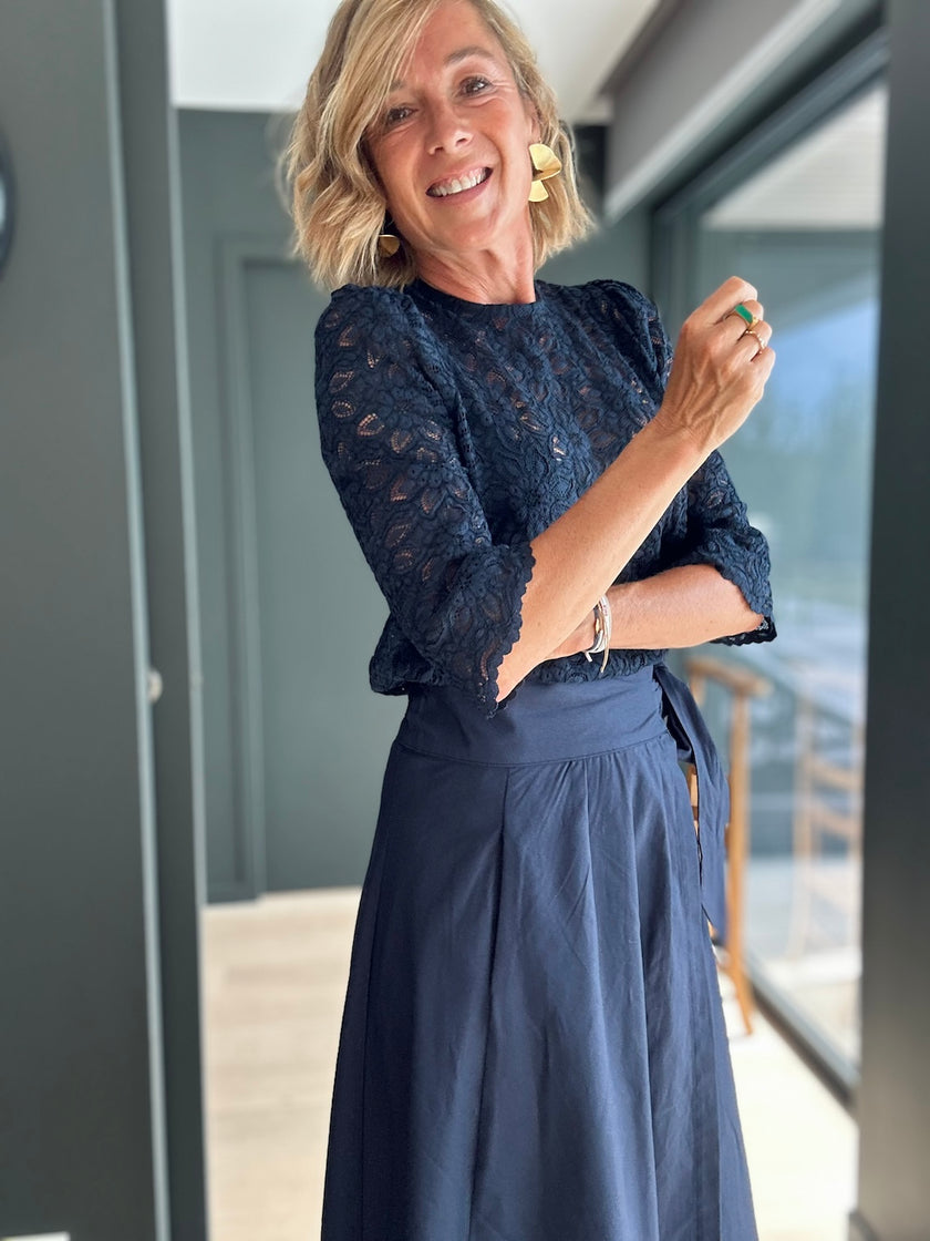 Blouse Ornella marine