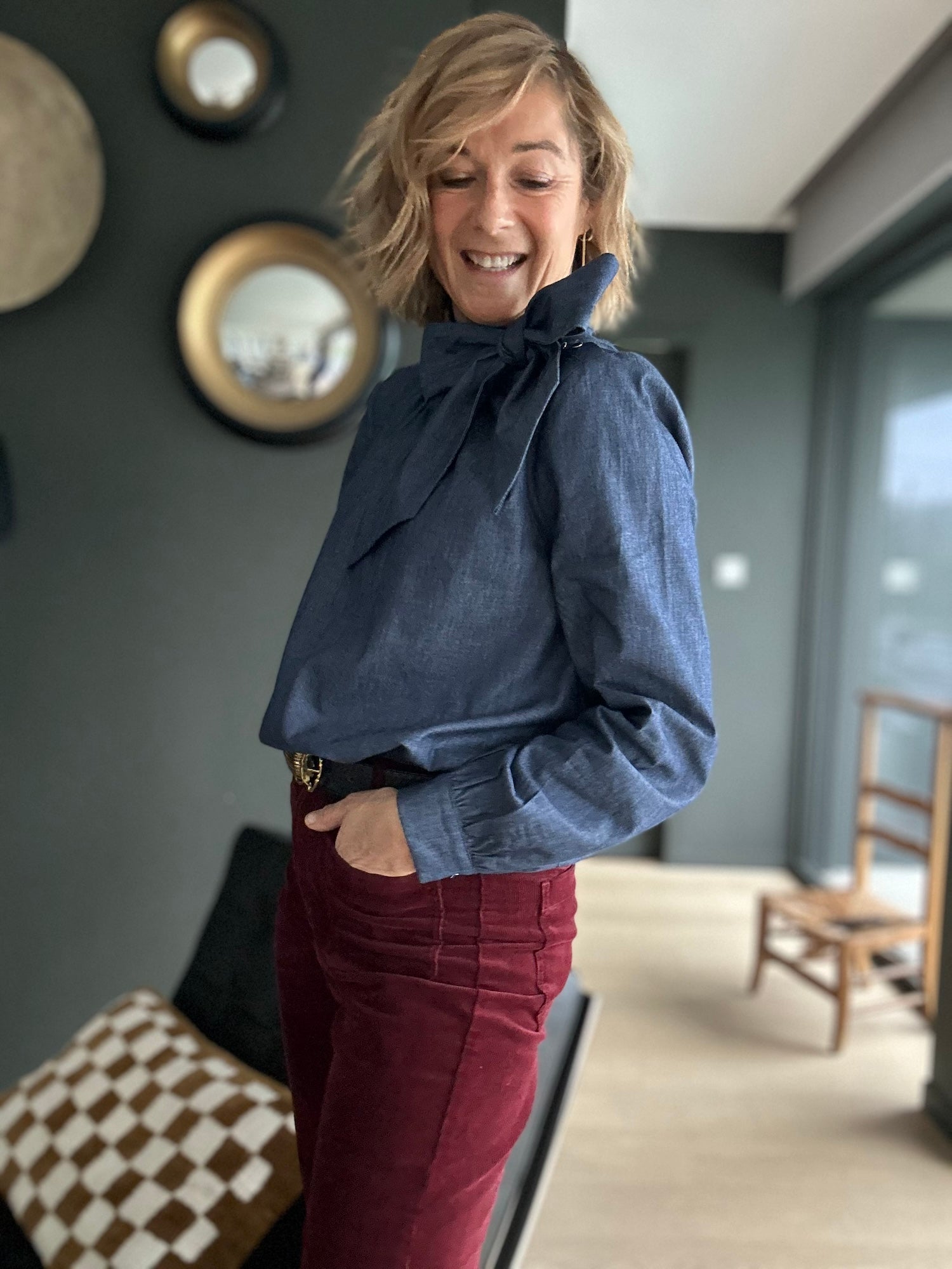 Blouse Augustine denim