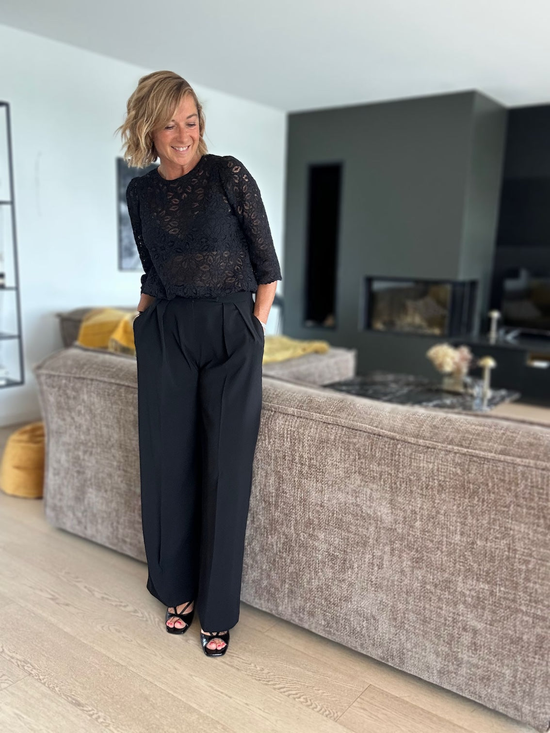 Blouse Ornella noire