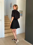 Blouse Ambrine broderie anglaise noire (épuisée)