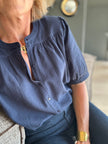 Blouse Ambrine marine
