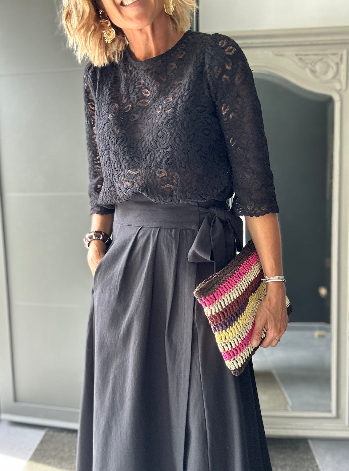 Jupe Victoire noire
