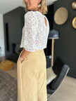 Blouse Ornella ivoire (disponible taille 0)