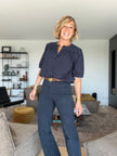 Blouse Ambrine marine